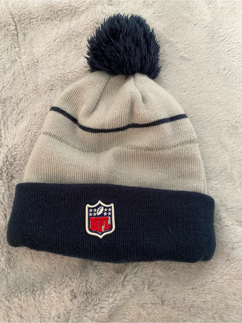 Dallas Cowboys Beanie in Gray & Navy
